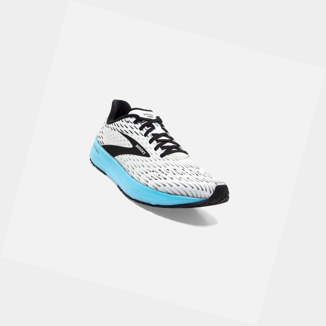 Chaussures Running Route Brooks Hyperion Tempo Blanche Noir Femme | JKO-88393696