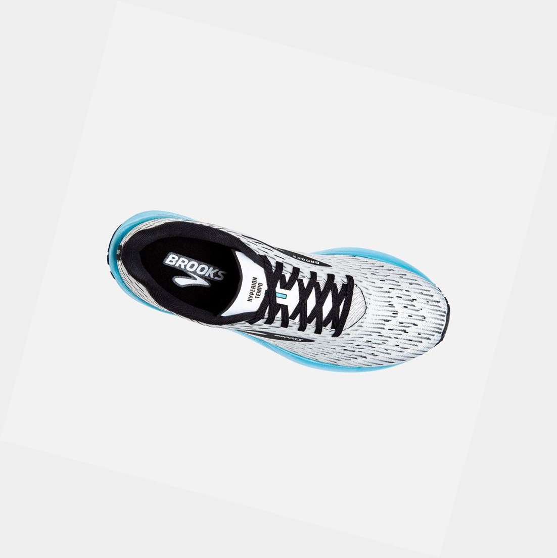 Chaussures Running Route Brooks Hyperion Tempo Blanche Noir Femme | JKO-88393696