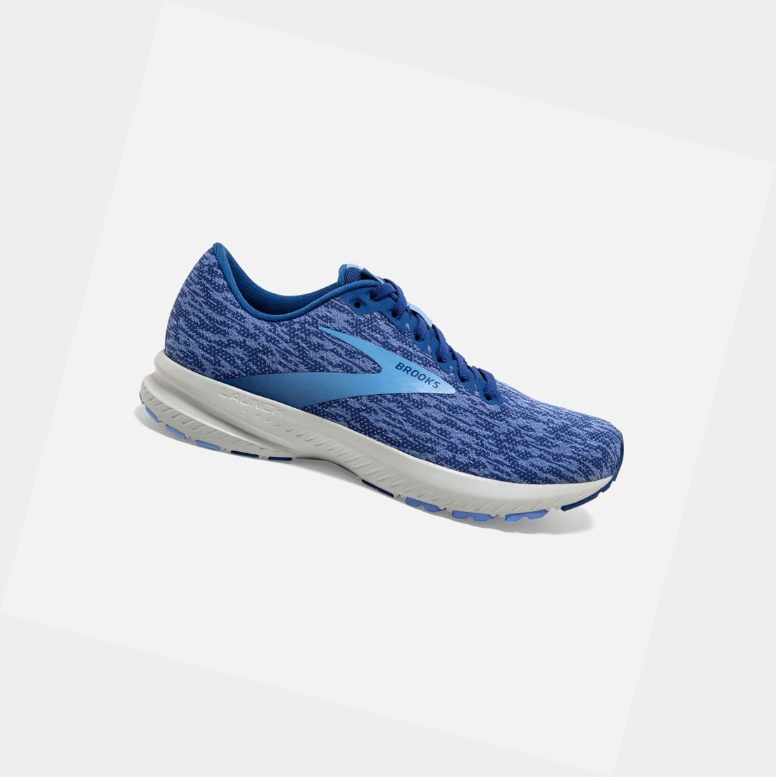 Chaussures Running Route Brooks Launch 7 Bleu Bleu Femme | YNE-76891753