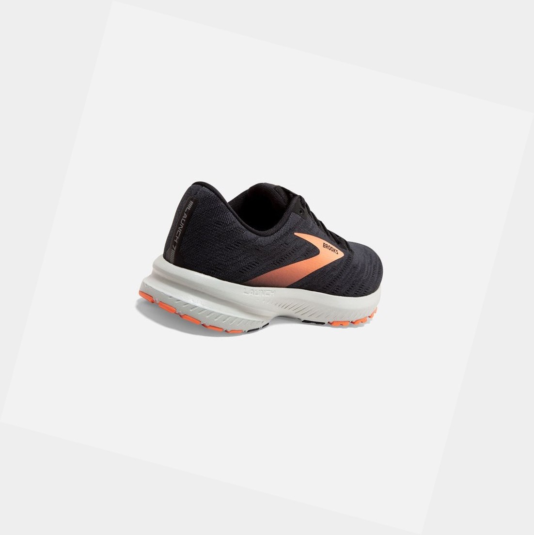 Chaussures Running Route Brooks Launch 7 Noir Femme | MQU-91102060