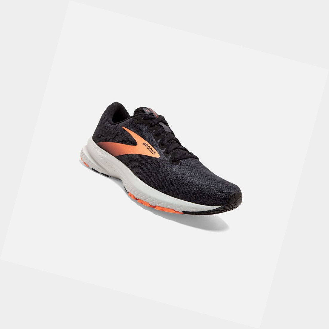 Chaussures Running Route Brooks Launch 7 Noir Femme | MQU-91102060