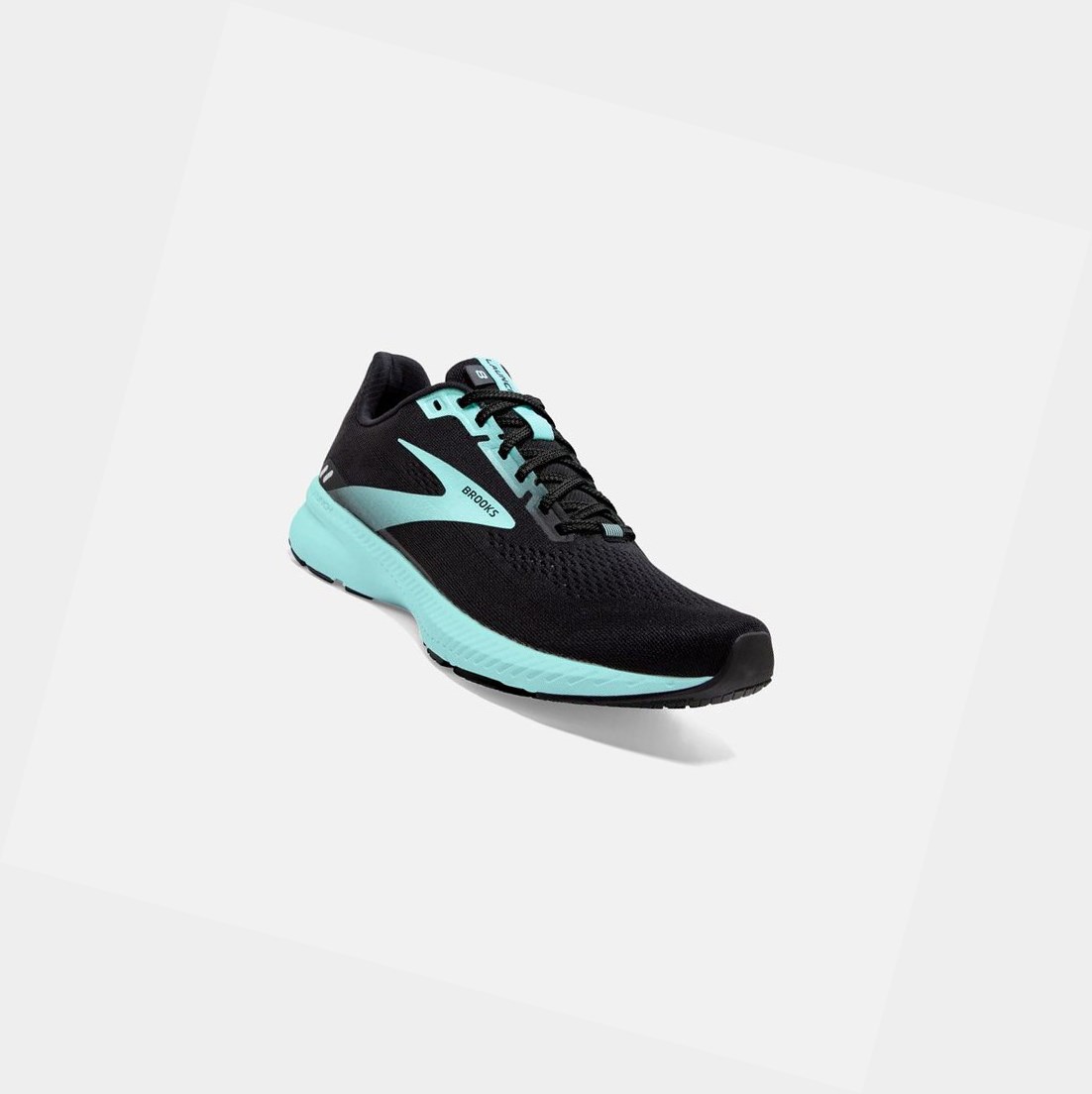 Chaussures Running Route Brooks Launch 8 Noir Bleu Femme | ZQX-36340130