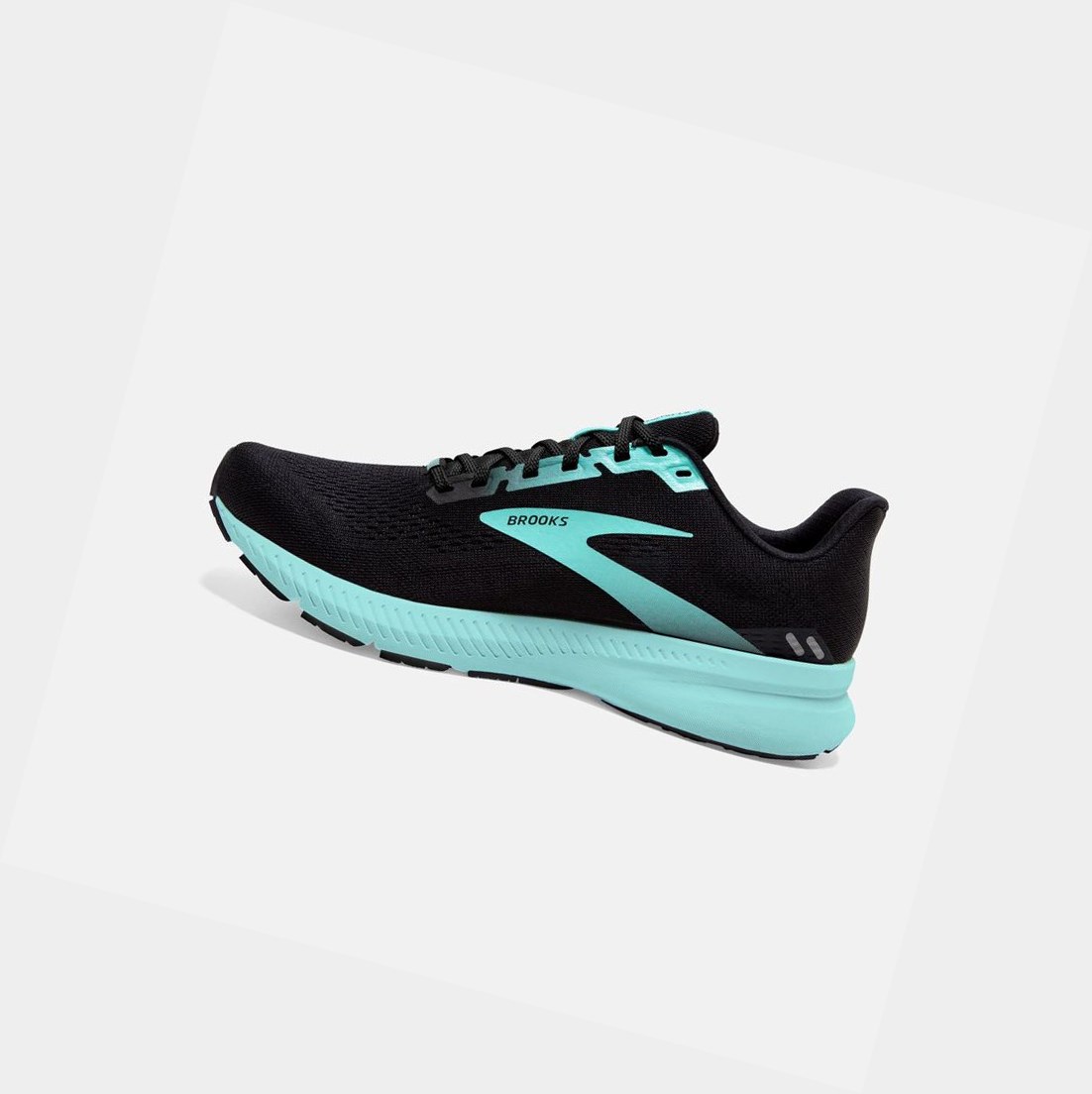 Chaussures Running Route Brooks Launch 8 Noir Bleu Femme | ZQX-36340130