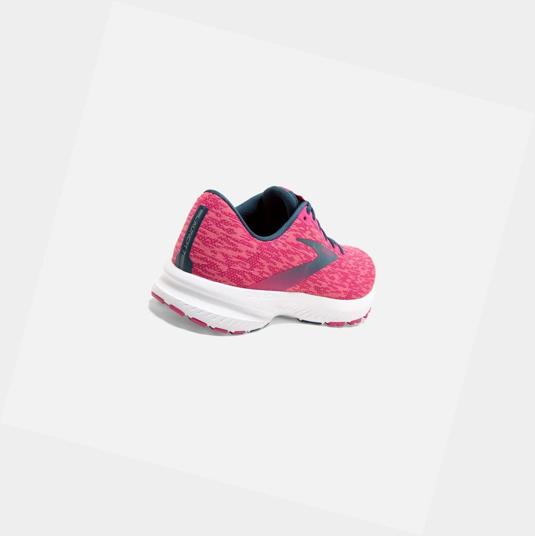 Chaussures Running Route Brooks Launch 7 Rose Femme | IZJ-43192131