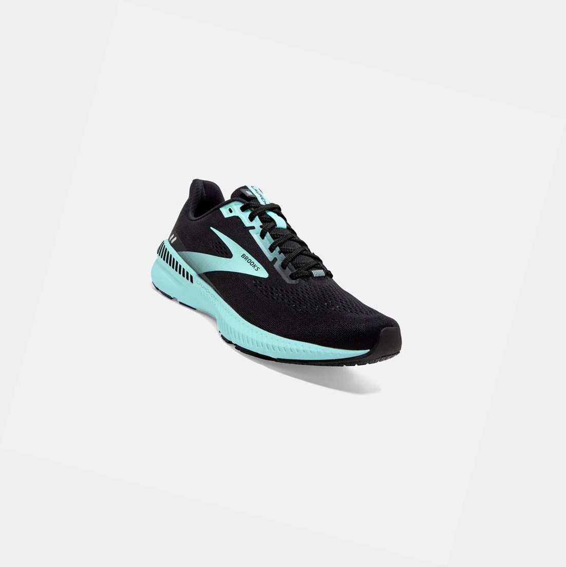 Chaussures Running Route Brooks Launch GTS 8 Noir Bleu Femme | HGR-99353500