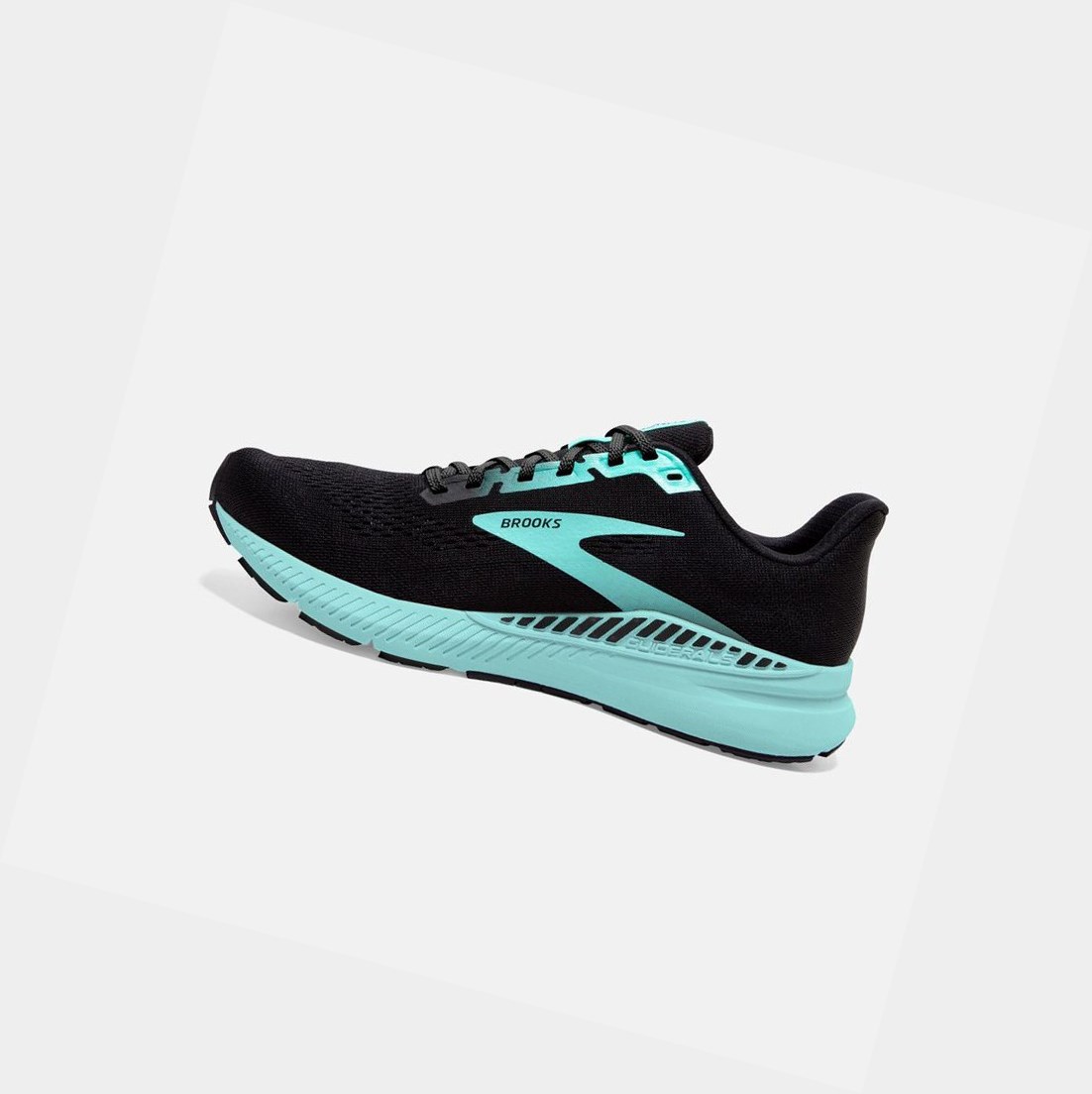 Chaussures Running Route Brooks Launch GTS 8 Noir Bleu Femme | HGR-99353500