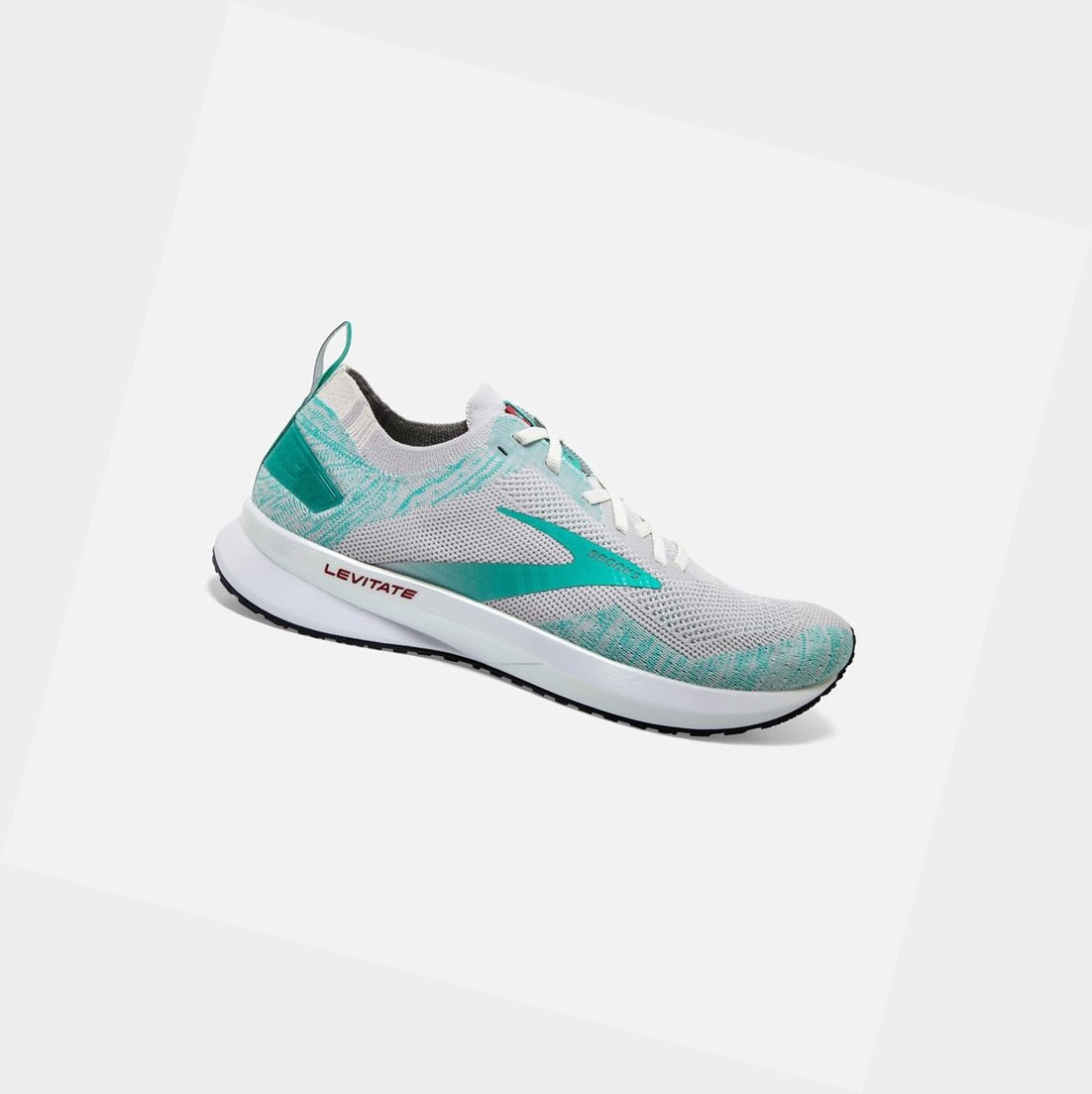 Chaussures Running Route Brooks Levitate 4 Blanche Femme | TCR-51414448