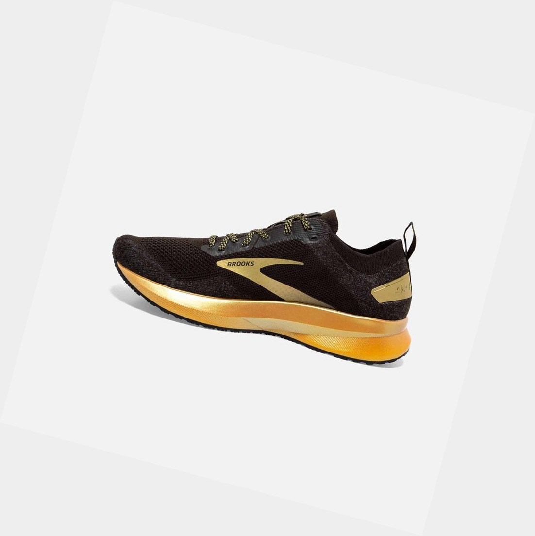 Chaussures Running Route Brooks Levitate 4 Noir Doré Femme | DPL-52932728