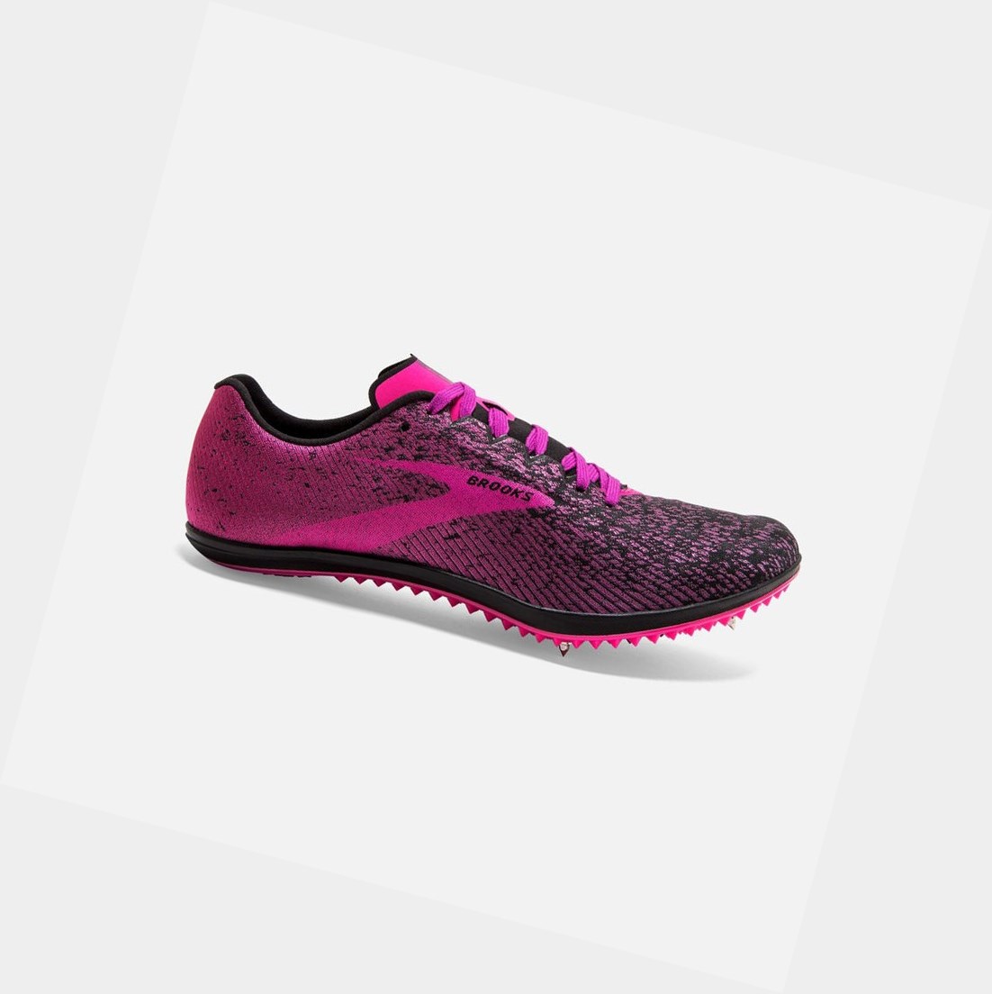 Chaussures de Sport Brooks Mach 19 Noir Rose Femme | GHN-23573481