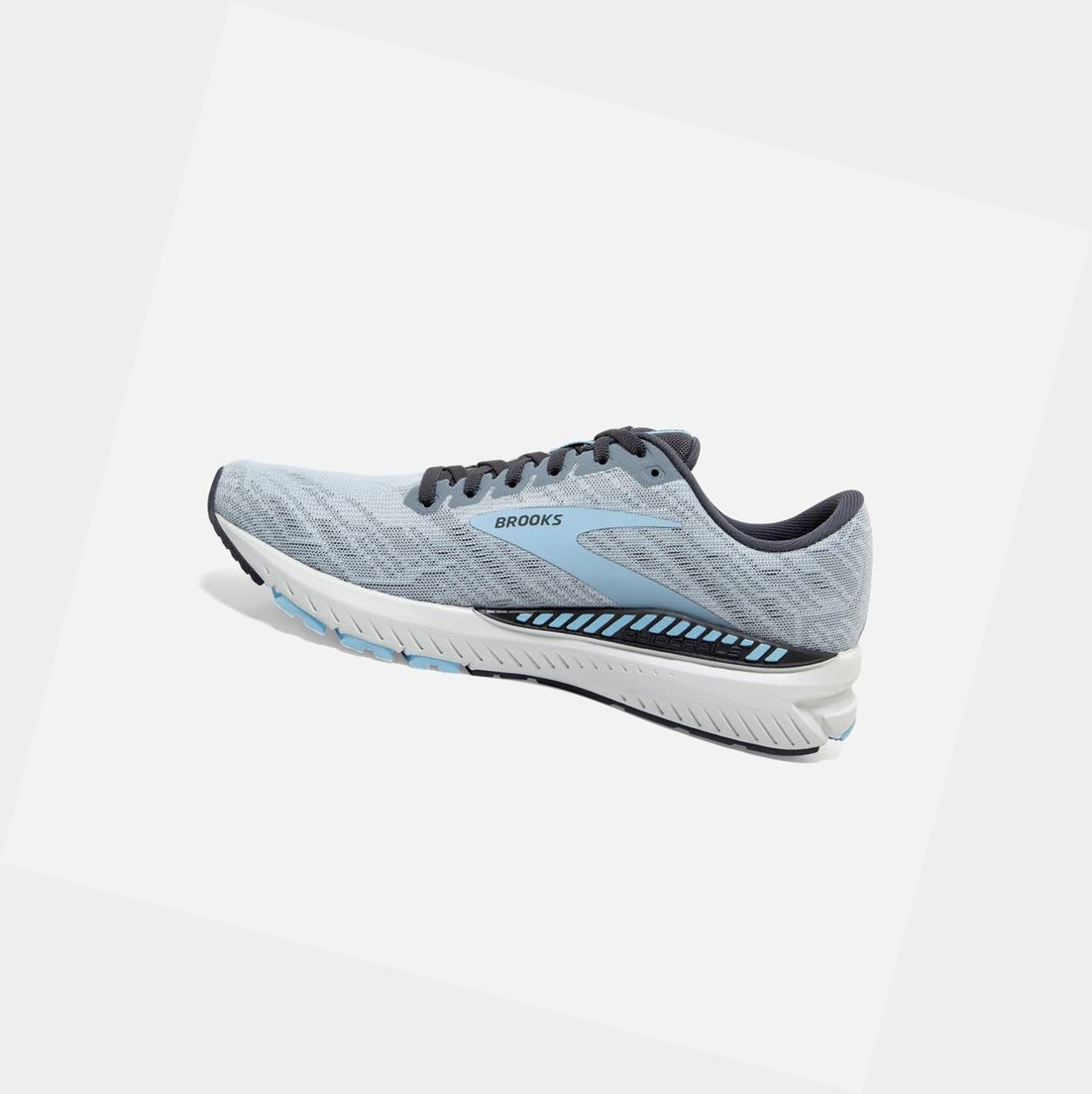 Chaussures Running Route Brooks Ravenna 11 Bleu Clair Grise Femme | NOQ-41195633