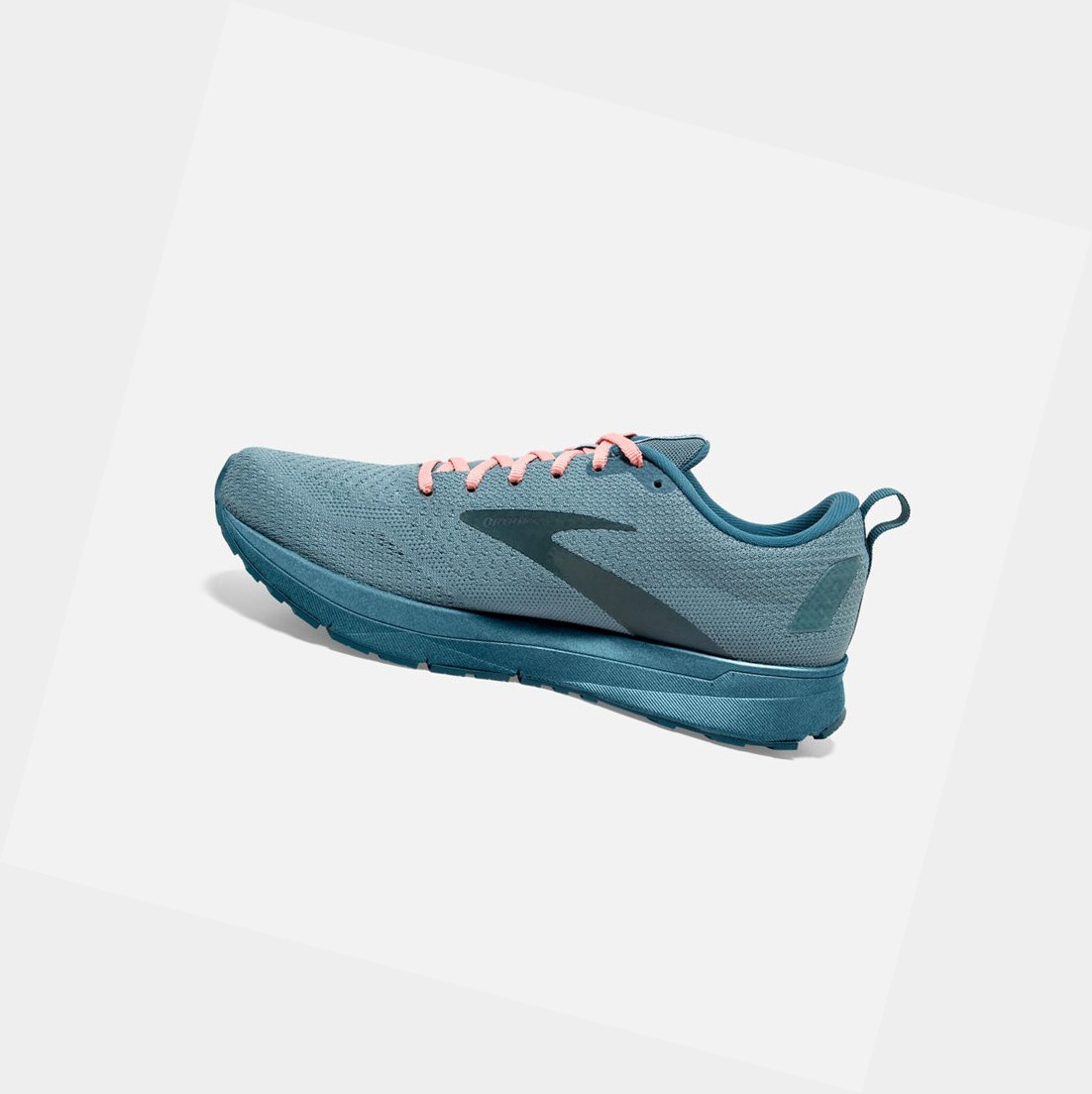 Chaussures Running Route Brooks Revel 4 Bleu Femme | TVD-09420813