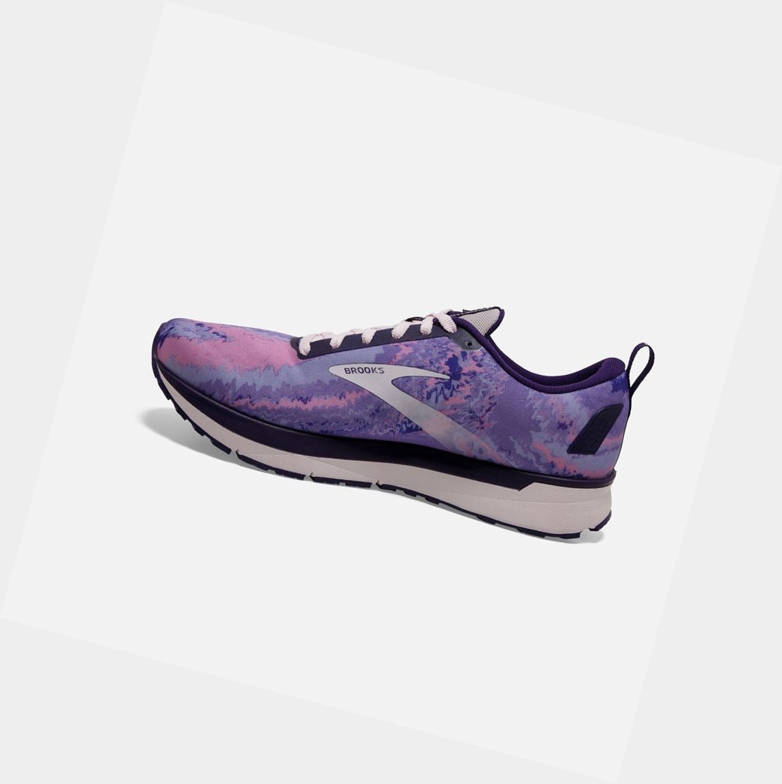 Chaussures Running Route Brooks Revel 4 Violette Noir Femme | RMP-55978051