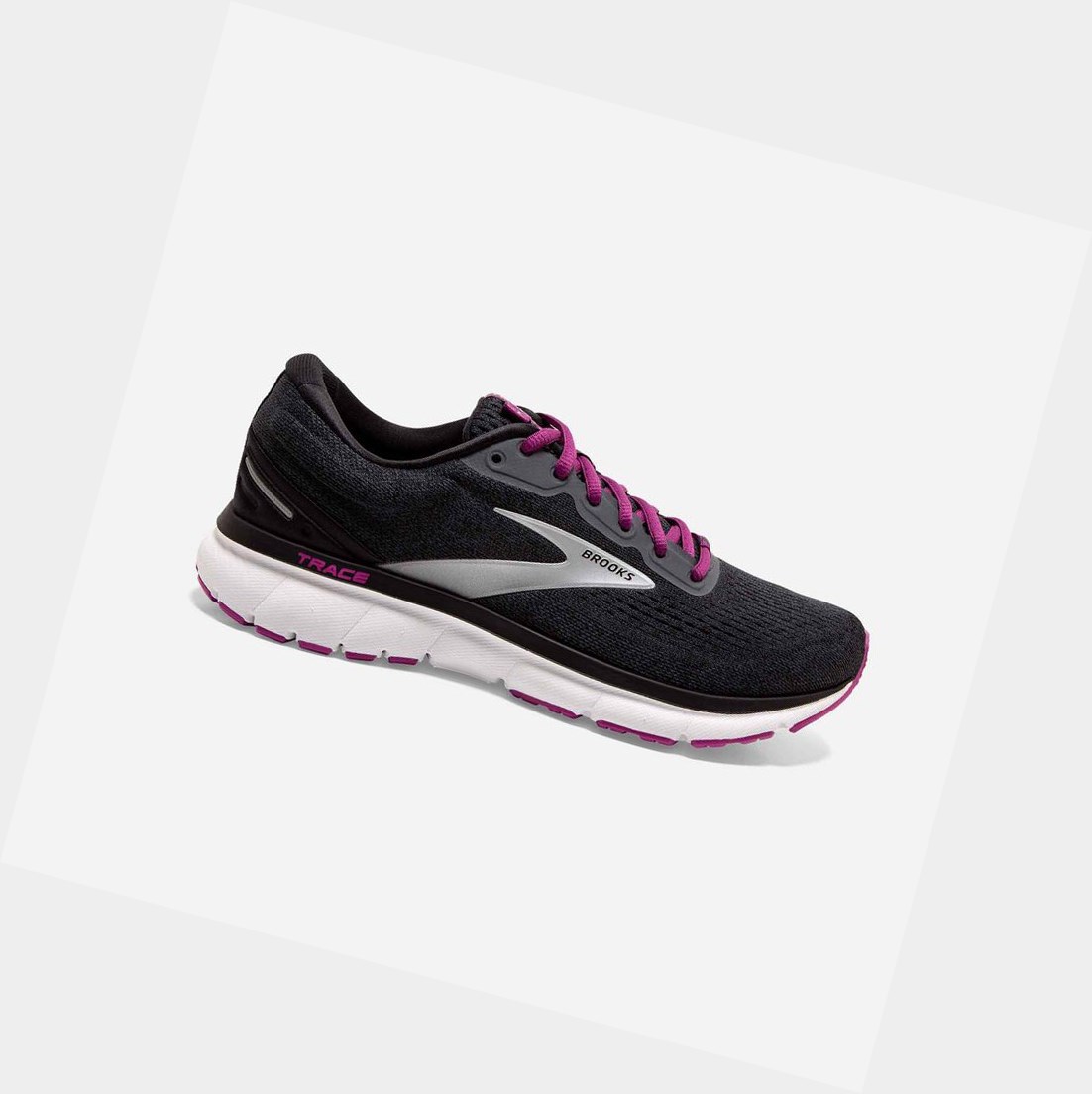 Chaussures Running Route Brooks Trace Noir Femme | ZYY-03908505