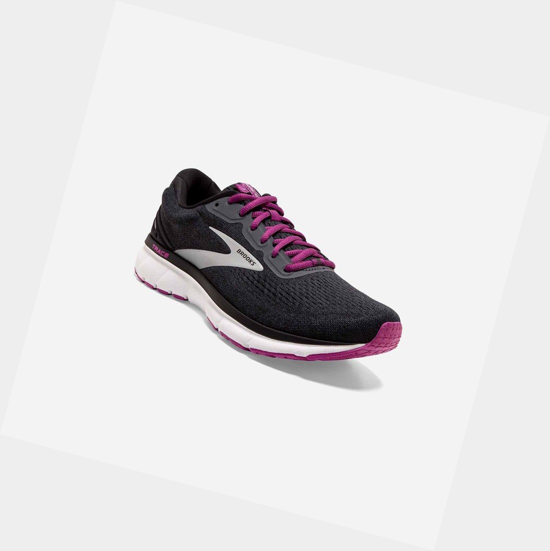 Chaussures Running Route Brooks Trace Noir Femme | ZYY-03908505