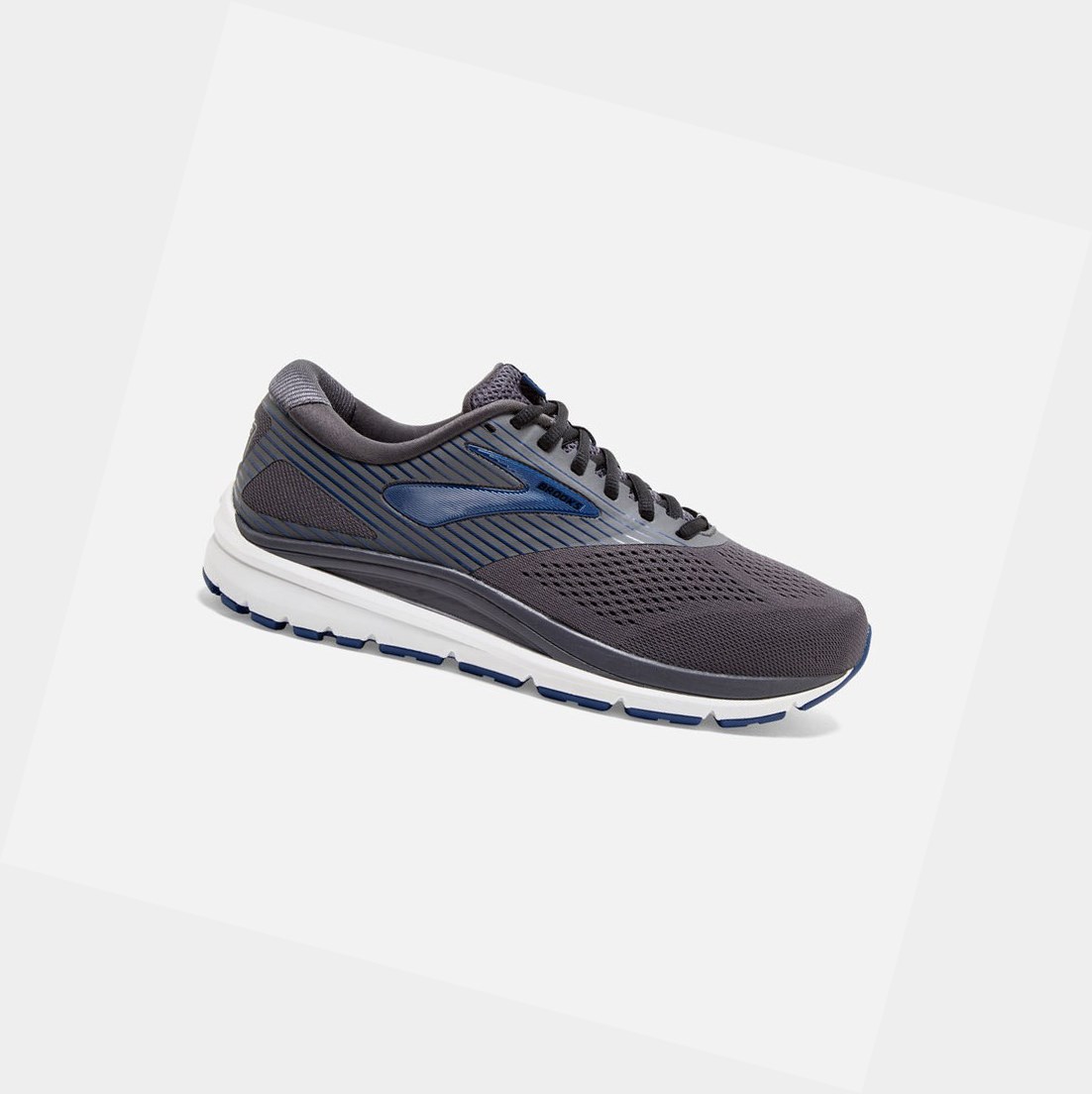 Chaussures de Marche Brooks Addiction 14 Bleu Noir Homme | YZZ-32973333