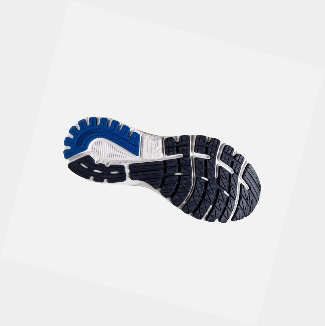 Chaussures Running Route Brooks Adrenaline GTS 20 Grise Bleu Bleu Marine Homme | MAP-53442467