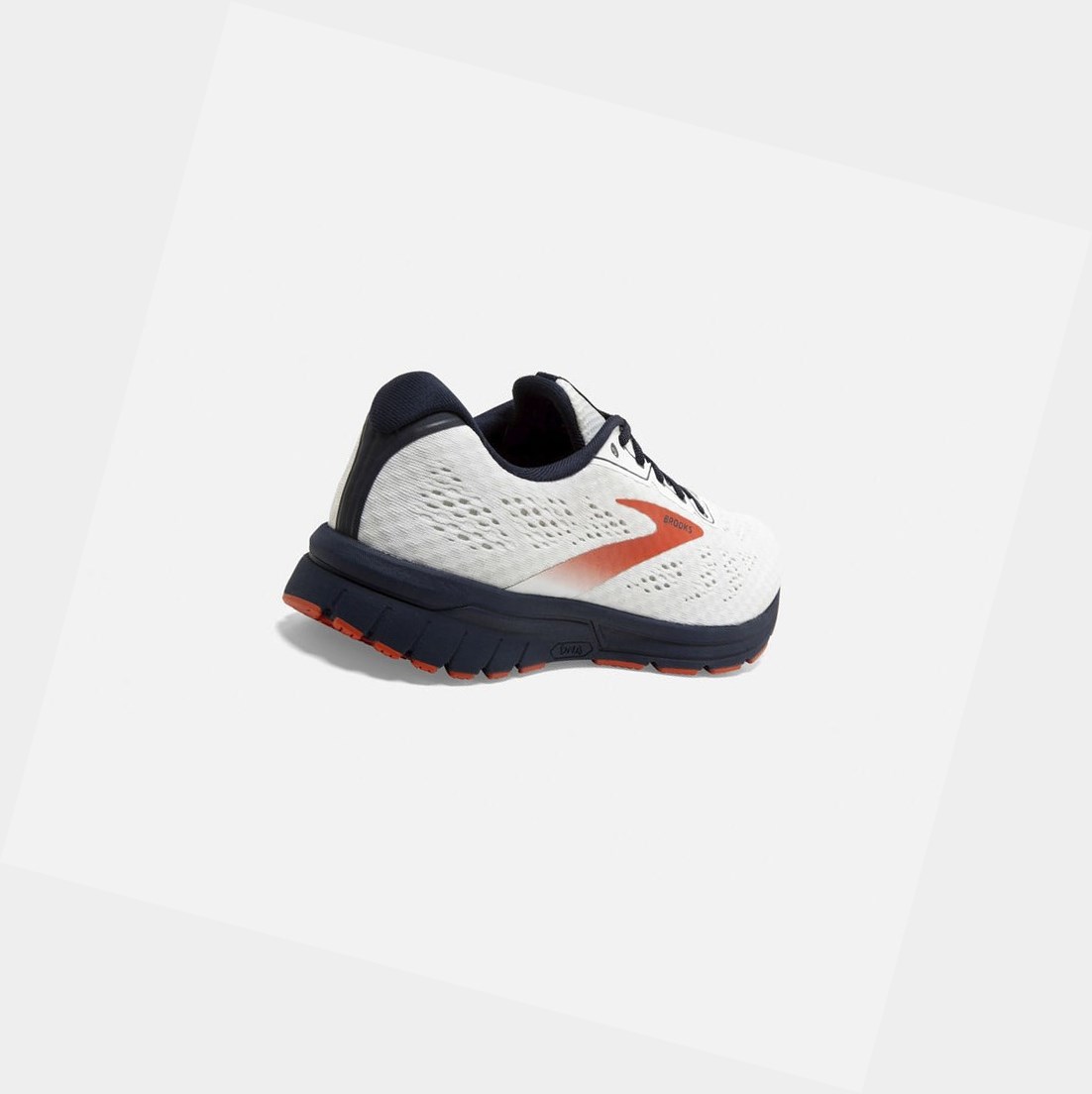 Chaussures Running Route Brooks Anthem 4 Blanche Bleu Marine Rouge Homme | JRC-95661880