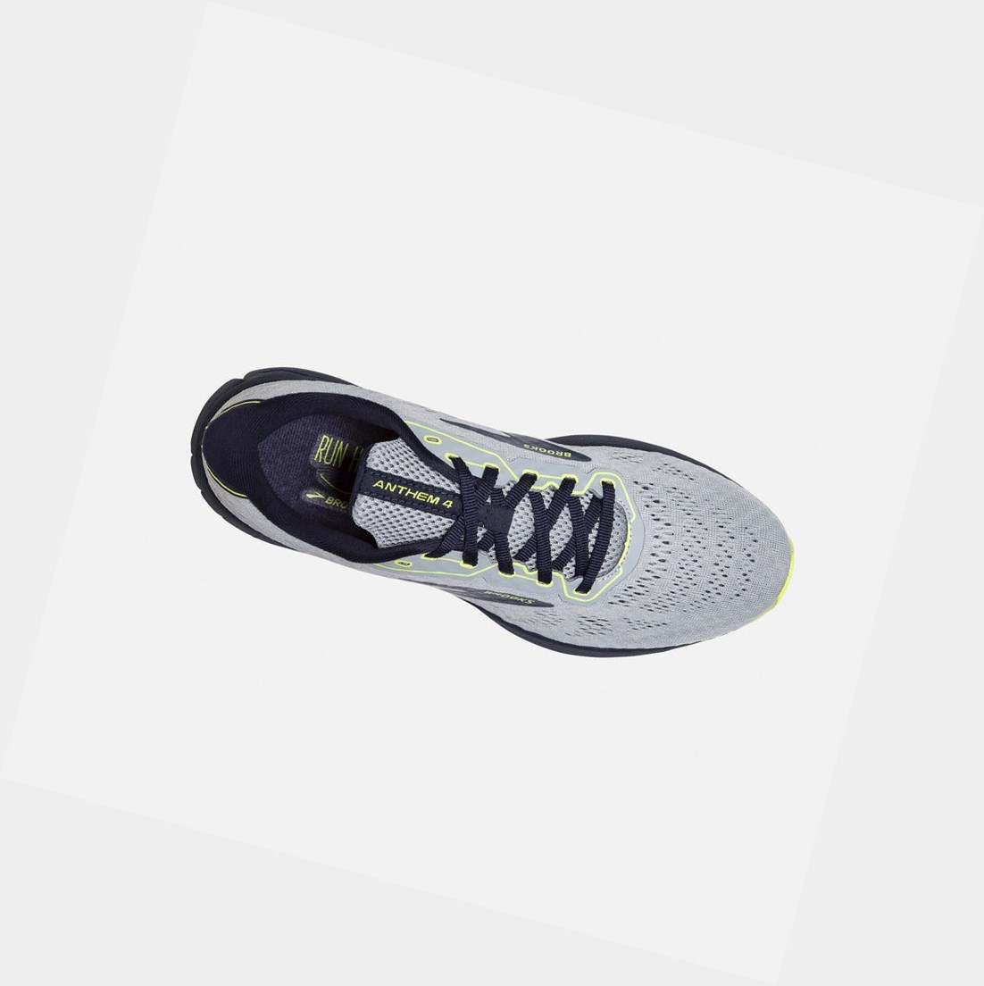 Chaussures Running Route Brooks Anthem 4 Bleu Marine Homme | LPO-47434919