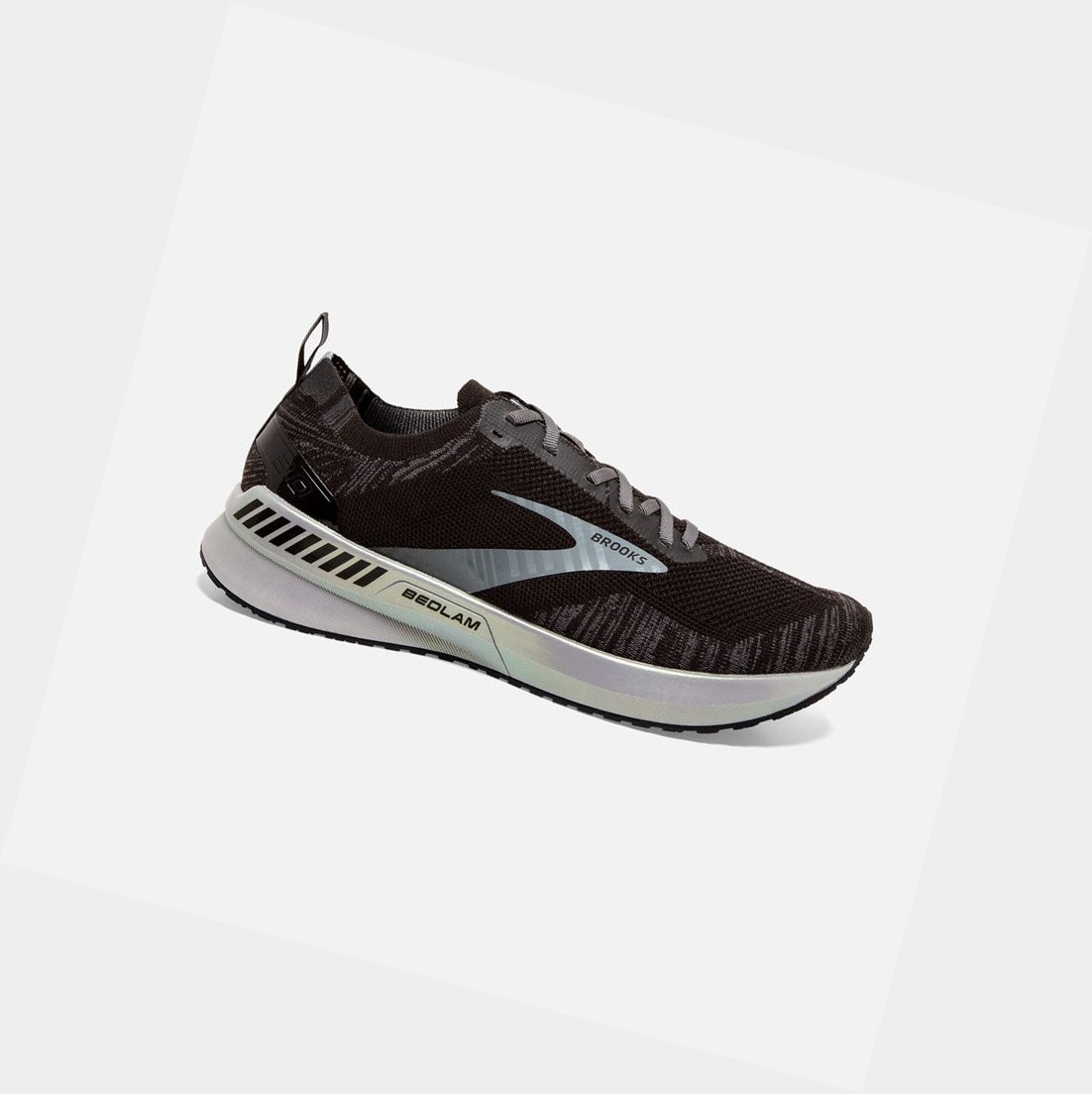 Chaussures Running Route Brooks Bedlam 3 Noir Blanche Homme | IFR-99715154