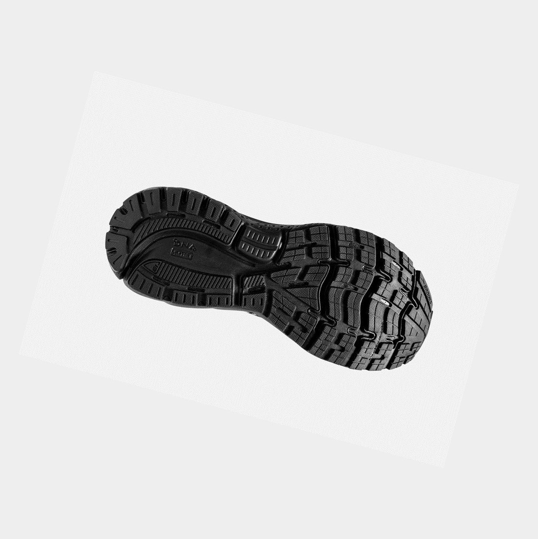 Chaussures Running Route Brooks Ghost 13 Noir Noir Homme | ZZI-94003896