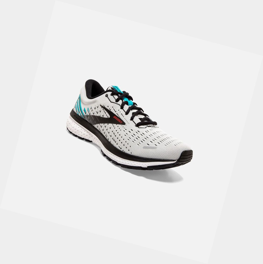 Chaussures Running Route Brooks Ghost 13 Grise Noir Homme | XBS-89137790