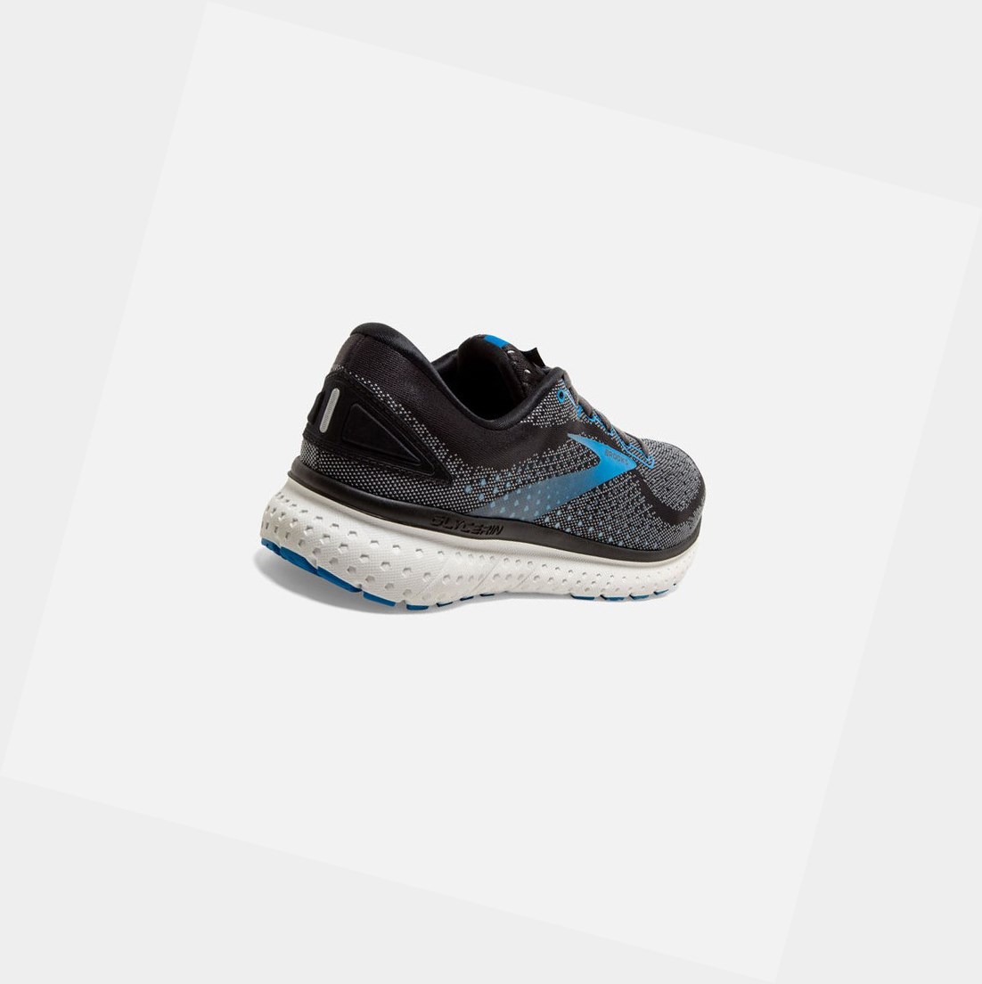 Chaussures Running Route Brooks Glycerin 18 Noir Bleu Homme | ZAF-84745922