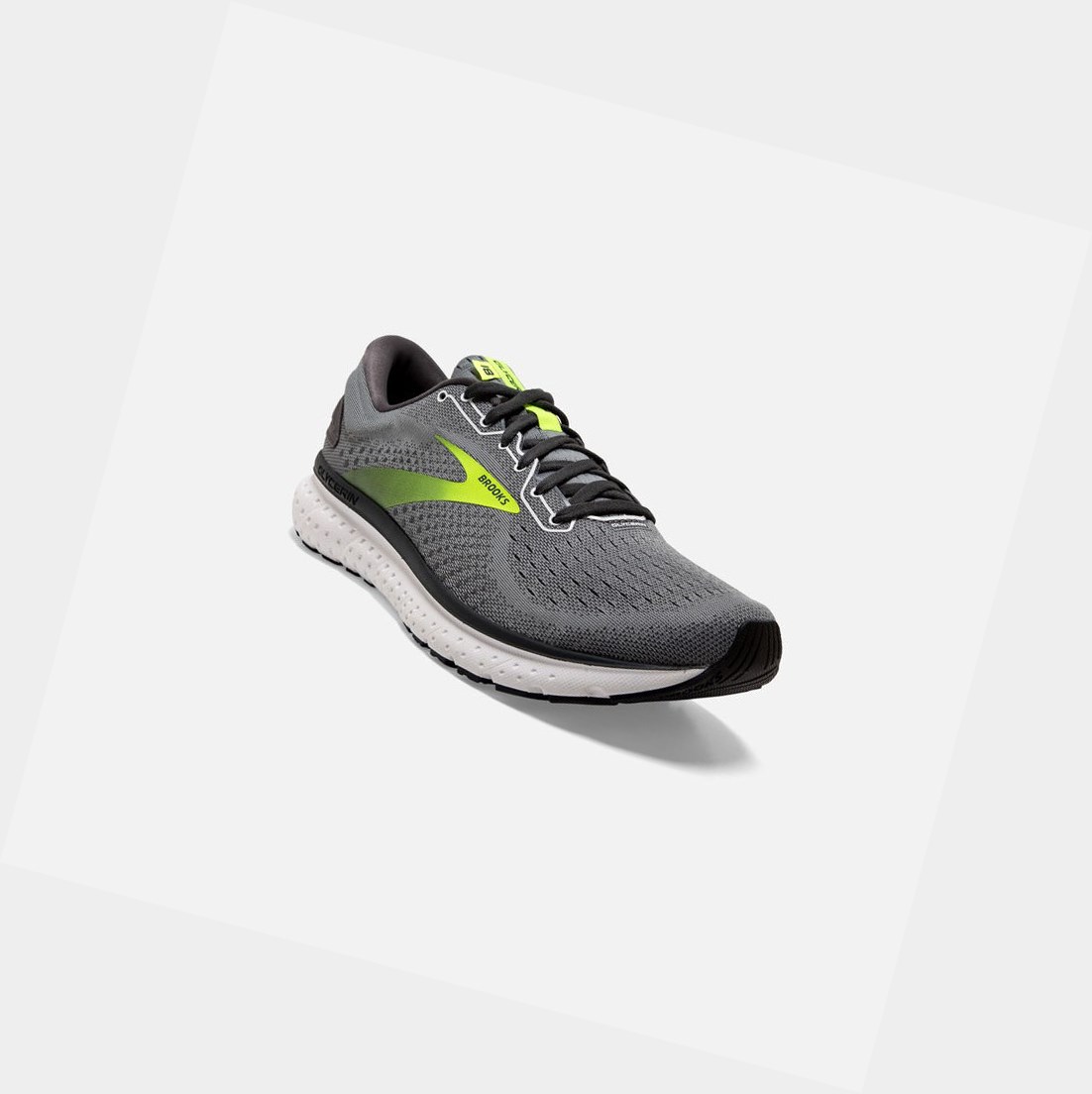 Chaussures Running Route Brooks Glycerin 18 Grise Homme | AQF-69893321