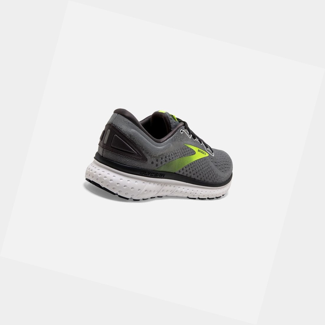 Chaussures Running Route Brooks Glycerin 18 Grise Homme | AQF-69893321