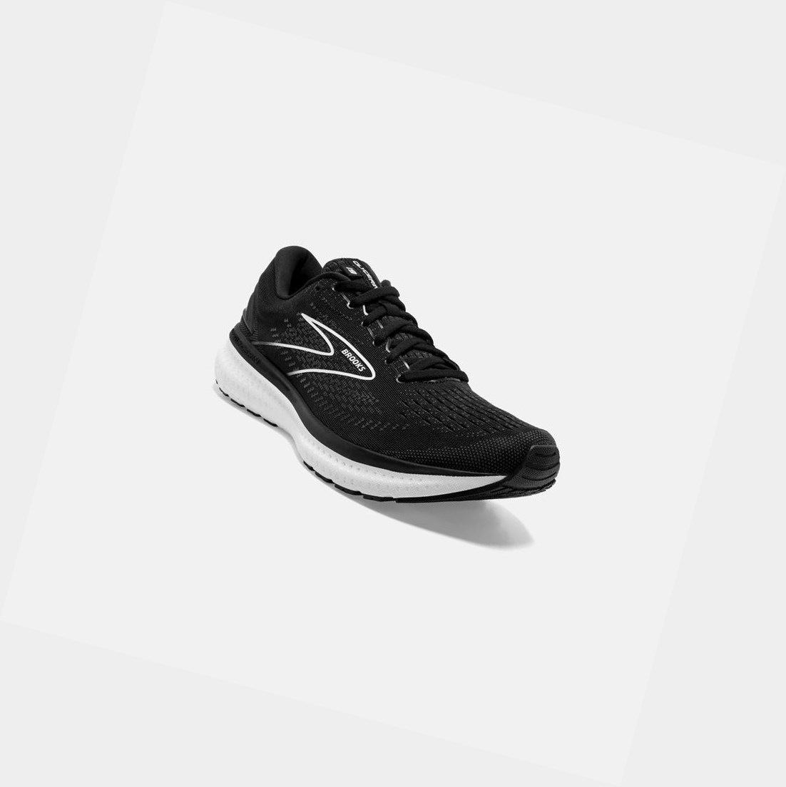 Chaussures Running Route Brooks Glycerin 19 Noir Blanche Homme | QFV-06621713