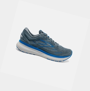 Chaussures Running Route Brooks Glycerin 19 Grise Bleu Foncé Homme | GRV-59694109