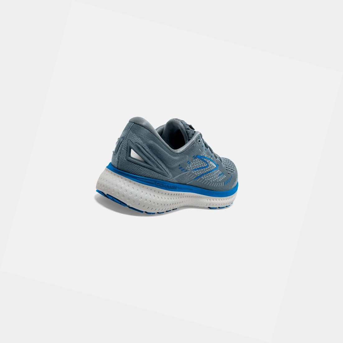 Chaussures Running Route Brooks Glycerin 19 Grise Bleu Foncé Homme | GRV-59694109