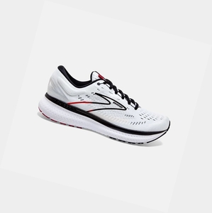 Chaussures Running Route Brooks Glycerin 19 Blanche Noir Rouge Homme | DTB-27559655