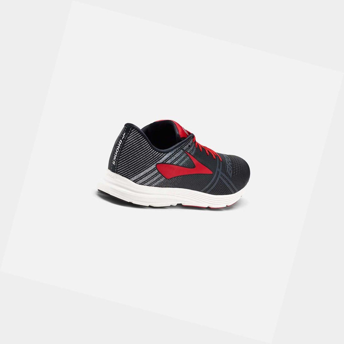 Chaussures Running Route Brooks Hyperion Noir Blanche Homme | RCC-99380440