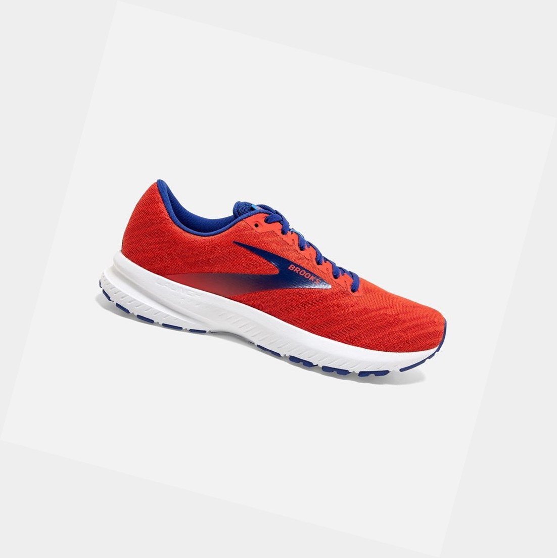 Chaussures Running Route Brooks Launch 7 Rouge Homme | GNU-17548145