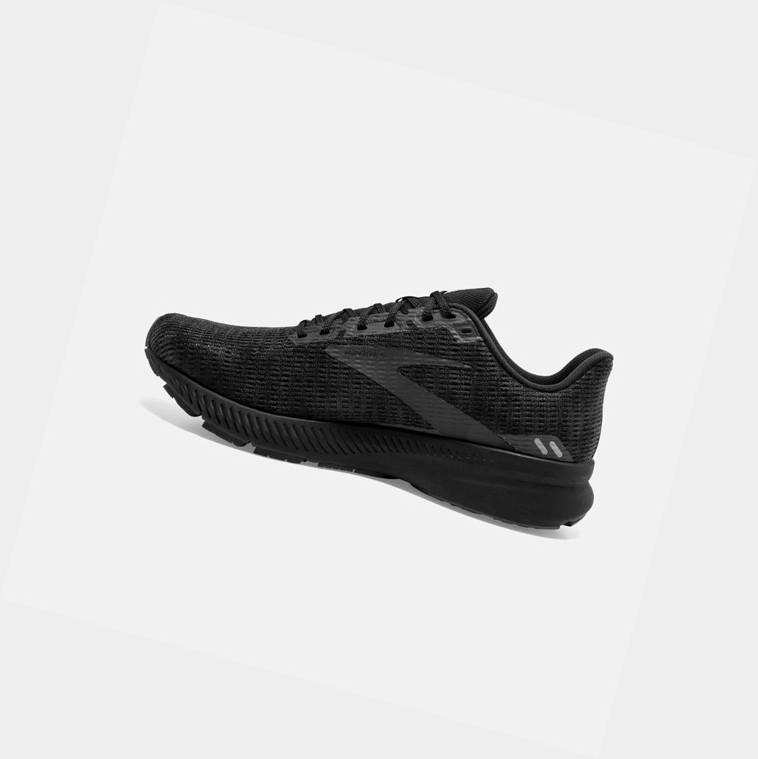 Chaussures Running Route Brooks Launch 8 Noir Grise Homme | DIO-67376752