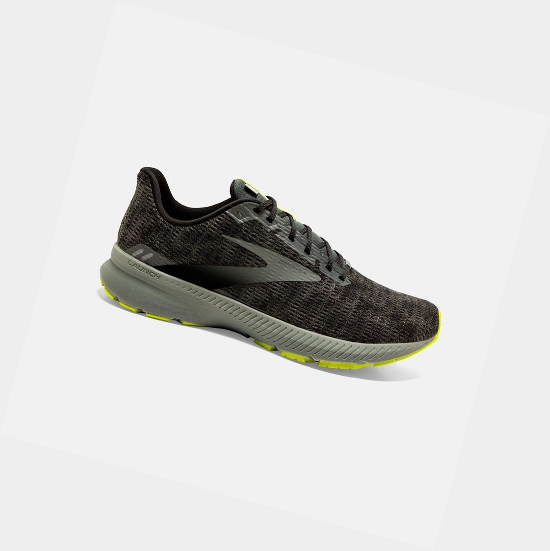 Chaussures Running Route Brooks Launch 8 Noir Homme | CPN-13572968