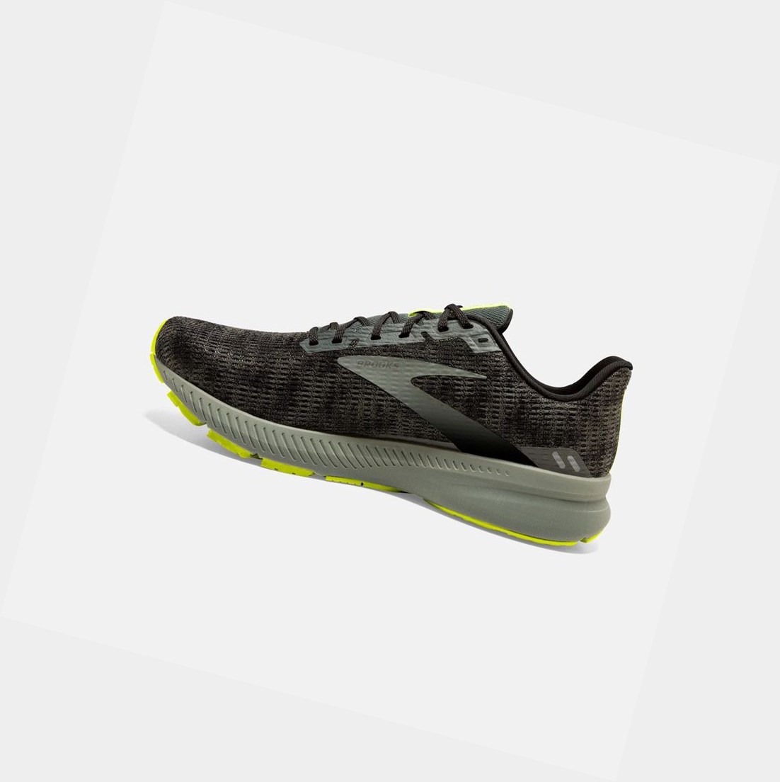 Chaussures Running Route Brooks Launch 8 Noir Homme | CPN-13572968