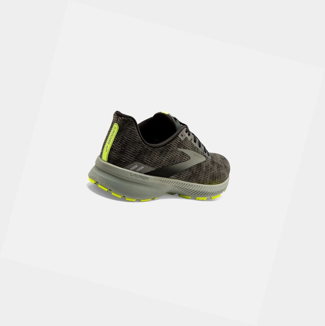 Chaussures Running Route Brooks Launch 8 Noir Homme | CPN-13572968