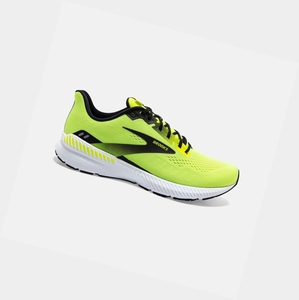 Chaussures Running Route Brooks Launch GTS 8 Noir Blanche Homme | HIV-08460211