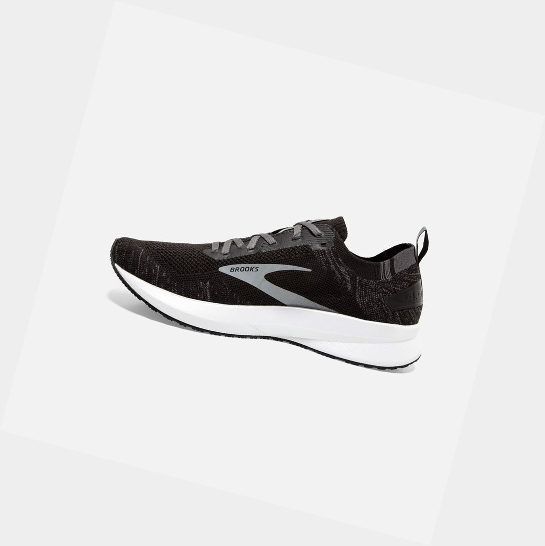 Chaussures Running Route Brooks Levitate 4 Noir Blanche Homme | NSA-79238516