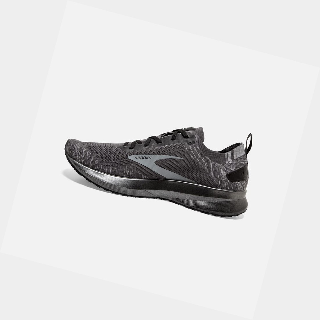 Chaussures Running Route Brooks Levitate 4 Grise Noir Homme | AQT-91860476