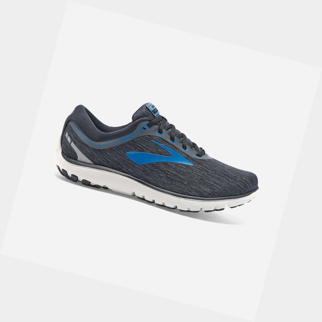 Chaussures Running Route Brooks PureFlow 7 Noir Noir Homme | AQA-48967337