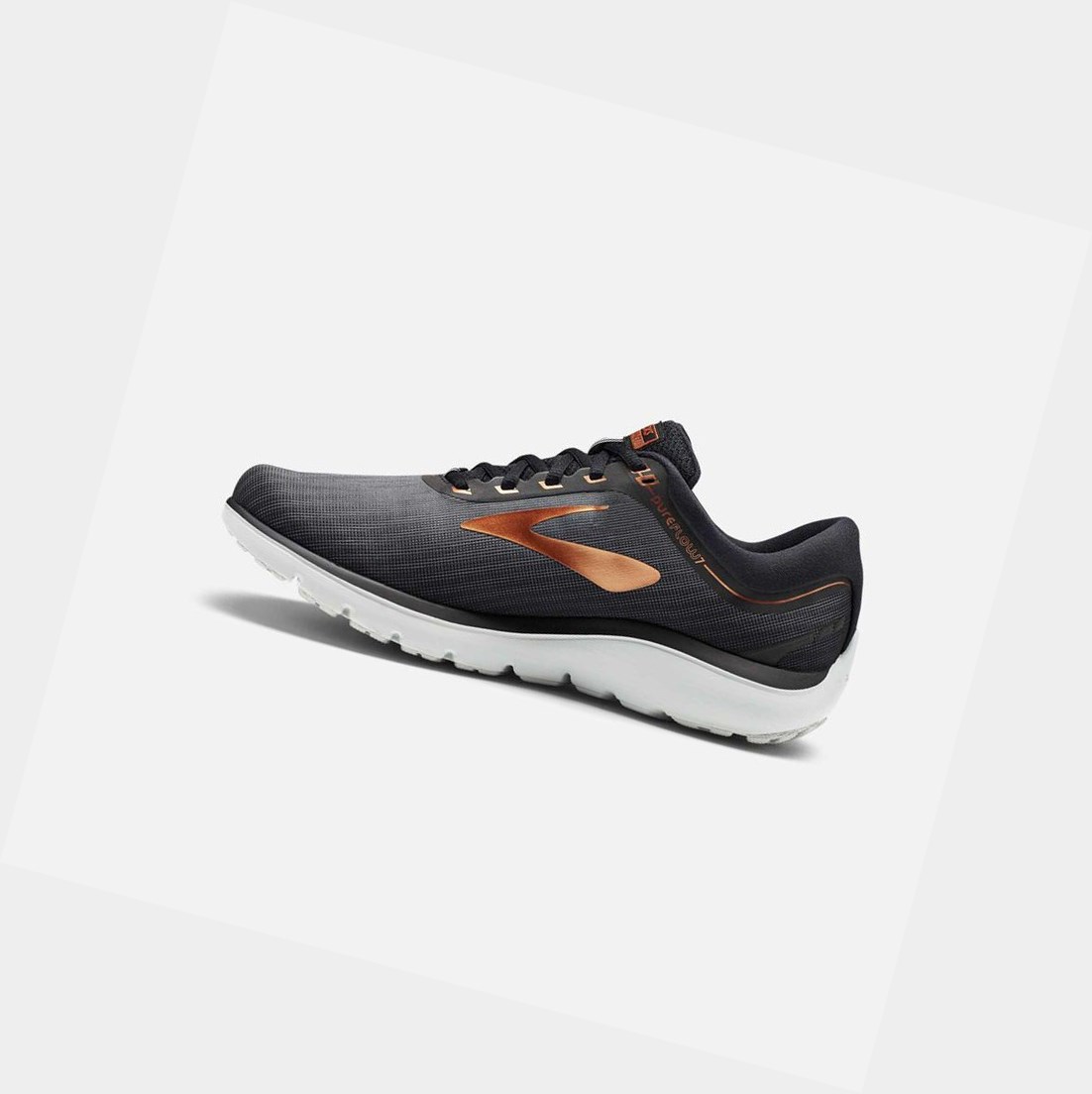 Chaussures Running Route Brooks PureFlow 7 Grise Noir Cuivre Homme | JQR-44564719