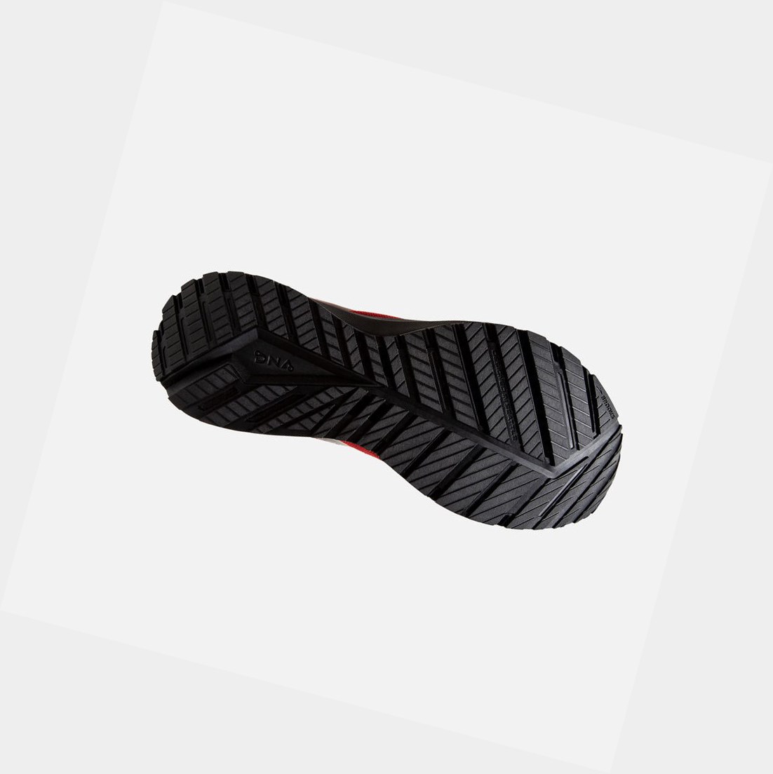 Chaussures Running Route Brooks Revel 4 Rouge Noir Homme | WLA-40924609