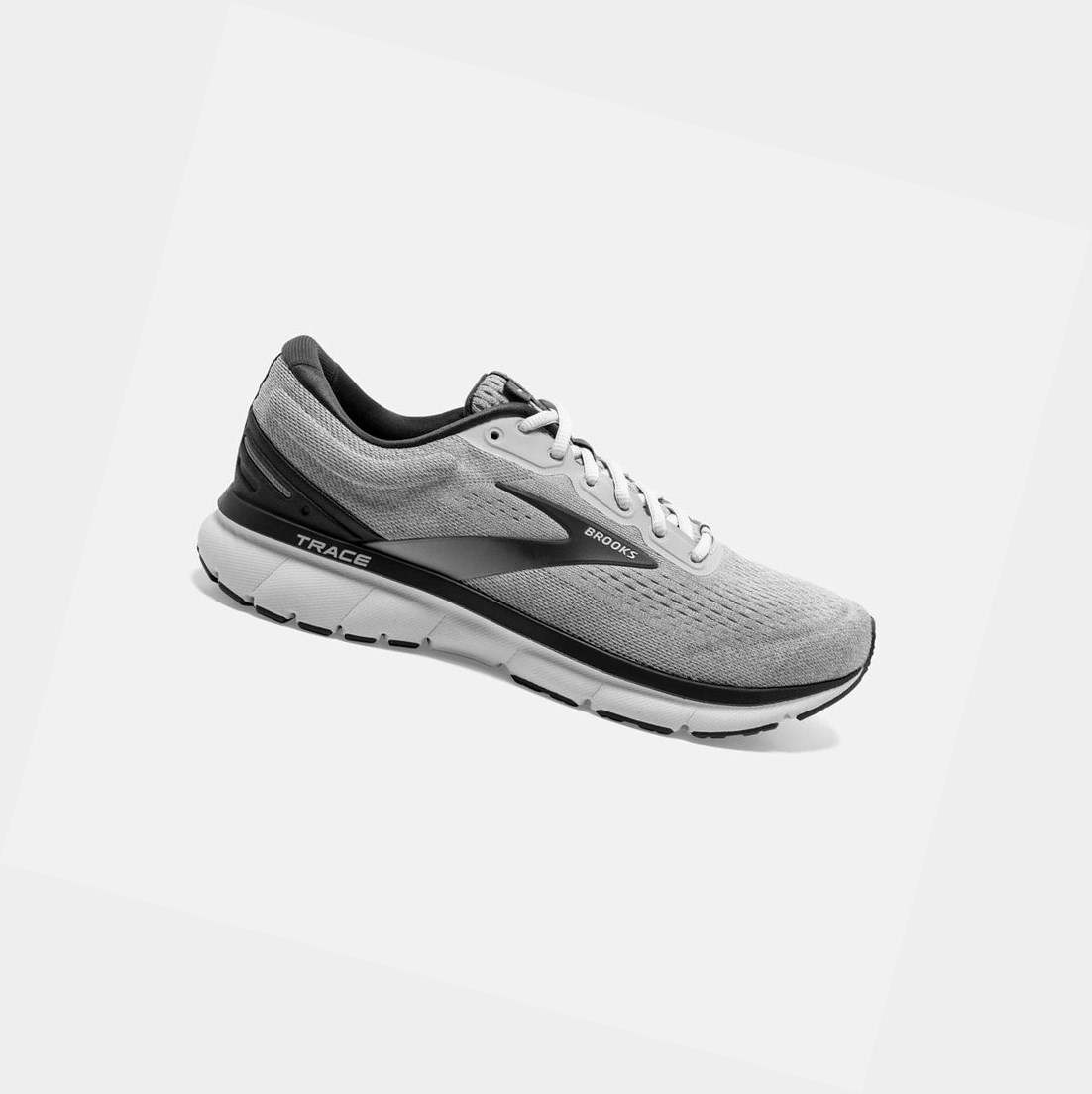 Chaussures Running Route Brooks Trace Grise Homme | XEA-73187019