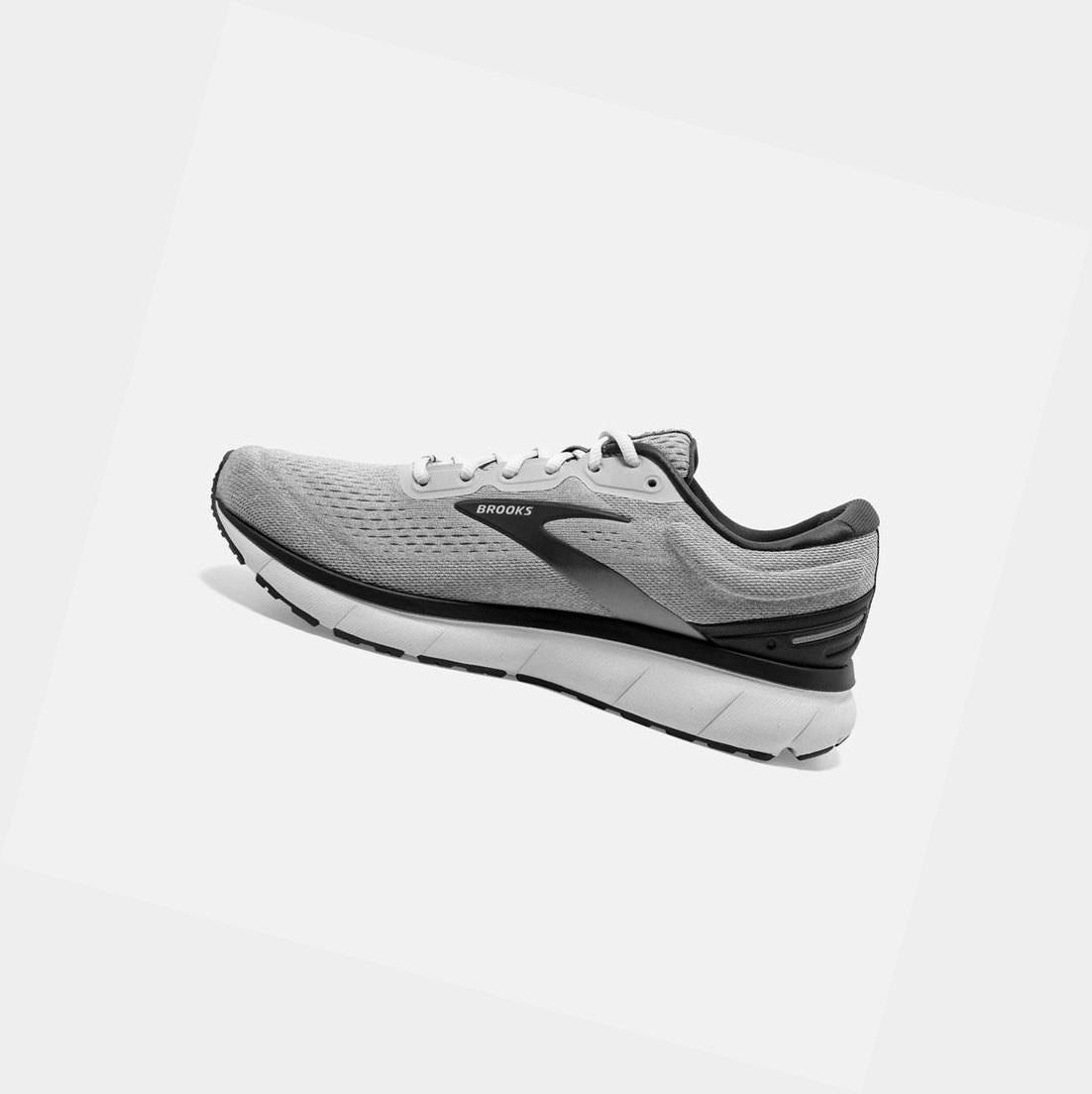 Chaussures Running Route Brooks Trace Grise Homme | XEA-73187019