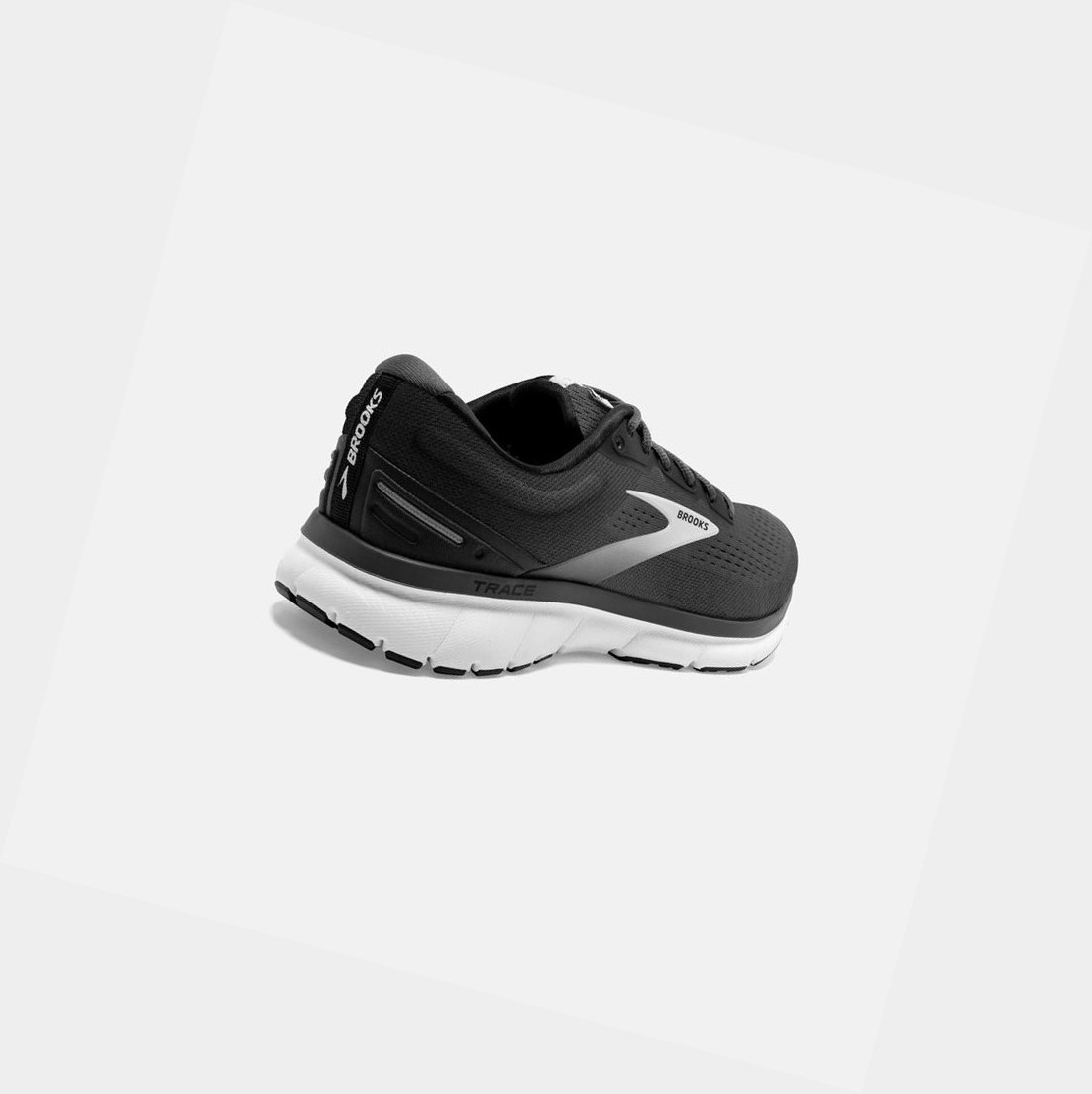 Chaussures Running Route Brooks Trace Noir Grise Homme | FOQ-34974864