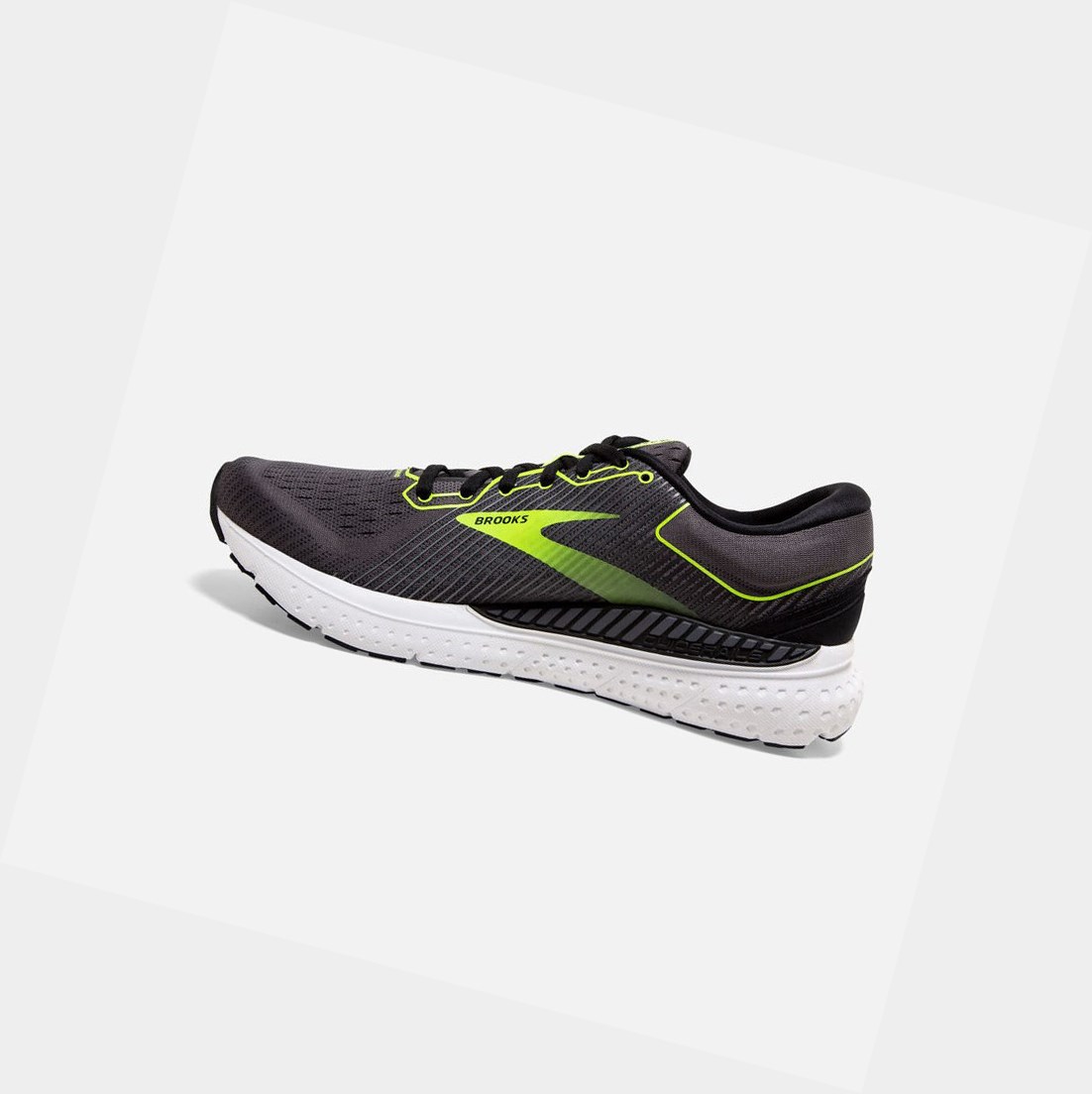 Chaussures Running Route Brooks Transcend 7 Noir Homme | NBH-21610315