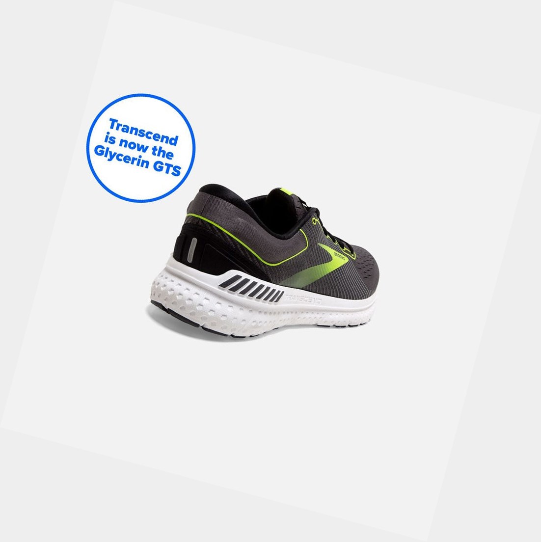 Chaussures Running Route Brooks Transcend 7 Noir Homme | NBH-21610315