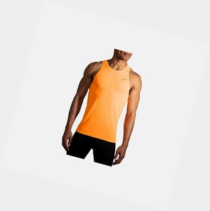 Hauts Brooks Atmosphere Singlet Orange Homme | UFI-30352456